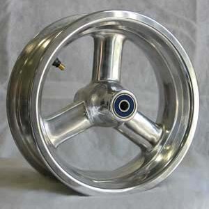 Polished Finished Trailer Rim Kit